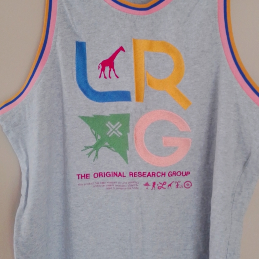 NWOT LRG Stacked Icon Tank Top